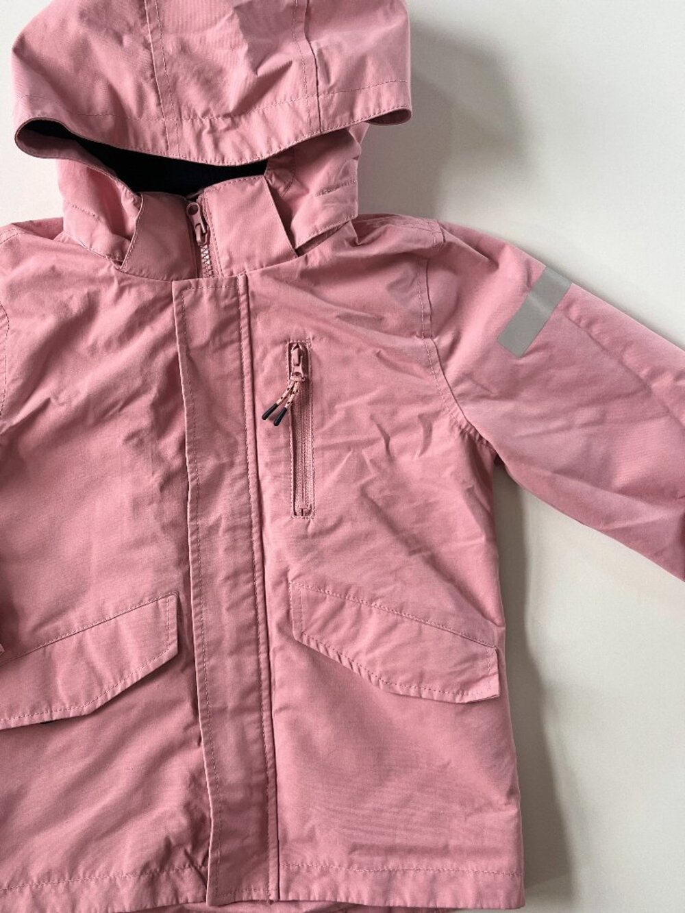 Toddler girls, 3-4Y, rose pink lined spring jacket, outerwear
